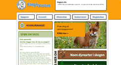 Desktop Screenshot of kongleposten.no